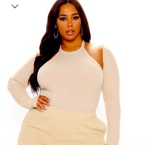 At First Glance 2 Piece Bodysuit 2X